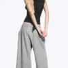 Loose Terry Shorts – Dusty Light Grey Melange