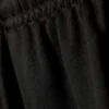 Loose Wide Colour-Block Shorts – Black