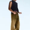 Looser Regular Waist Loose Straight Jeans – Deep Brown | Cheap Monday Gb