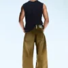 Looser Regular Waist Loose Straight Jeans – Deep Brown | Cheap Monday Gb