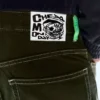 Looser Regular Waist Loose Straight Jeans – Deep Green – Khaki Green | Cheap Monday Gb