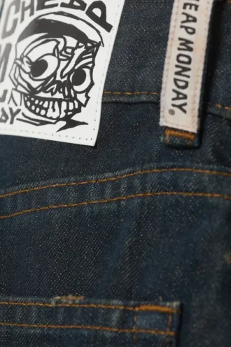 looser regular waist loose straight jeans soul blue dark blue cheap monday gb 2 330x495 - Looser Regular Waist Loose Straight Jeans - Soul Blue - Dark Blue | Cheap Monday Gb