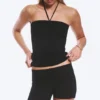 Low Jersey Hotpants – Black