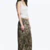 Low Rise Baggy Ripstop Trousers – Khaki Green – Camo