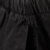 Low Rise Baggy Washed Canvas Trousers – Washed Black