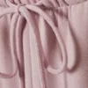 Low Rise Barrel Leg Sweatpants – Light Dusty Pink