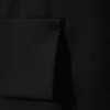 Low Rise Cargo Suiting Trousers – Black