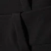 Low-Rise Flared Suiting Maxi Skirt – Black