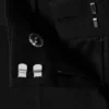 Low-Rise Flared Suiting Trousers – Black