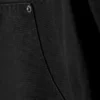 Low Rise Loose Fit Workwear Trousers – Black