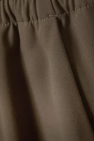Low Rise Loose Suiting Trousers – Dark Mole