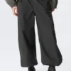 Low Rise Pull-On Ripstop Trousers – Dark Grey