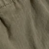 Low Rise Pull-On Ripstop Trousers – Dusty Green Khaki