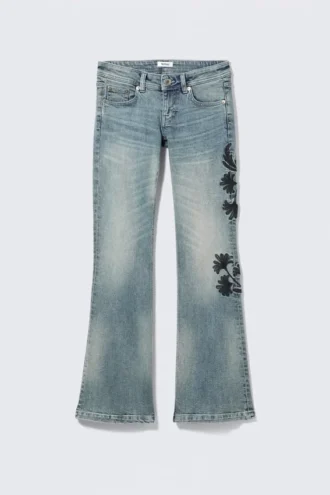 Low Rise Regular Bootcut Jeans – Perseus Blue – Medium Blue