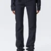 Low Rise Slim Jeans – Blue Rinse – Dark Blue