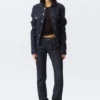 Low Rise Slim Jeans – Blue Rinse – Dark Blue