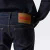 Low Rise Slim Leg Jeans – Blue Rinse – Dark Blue