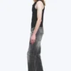 Low Rise Slim Sttraight Leg Jeans – Radio Black – Black