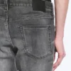 Low Rise Slim Sttraight Leg Jeans – Radio Black – Black