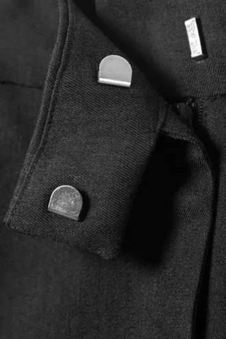 Low Rise Suiting Trousers – Dark Grey Melange