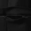 Low Waisted Zip-Off Suit Trousers – Black