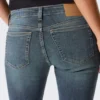 Luna Low Rise Skinny Bootcut Jeans – Blue Hymn – Medium Blue