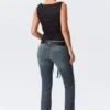 Luna Low Rise Skinny Bootcut Jeans – Blue Hymn – Medium Blue