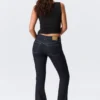 Luna Low Rise Skinny Bootcut Jeans – Blue Rinse – Dark Blue