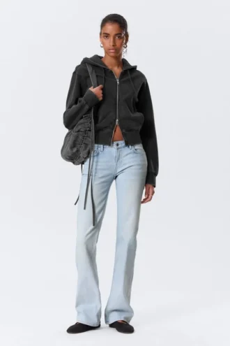 luna low rise skinny bootcut jeans fluid blue light blue 1 330x495 - Luna Low Rise Skinny Bootcut Jeans - Fluid Blue - Light Blue