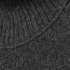 Maggie Wool Turtleneck – Dark Grey