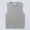 Margo Vest – Grey Melange