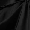 Maxi Satin Slip Dress – Black