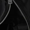 Medium Rounded Shoulder Bag – Black
