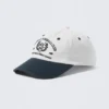 Merch Baseball Cap – Dark Blue & White