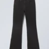 Mercury Mid Rise Relaxed Bootcut Jeans – Black Rinse – Black