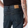 Mercury Mid Rise Relaxed Bootcut Jeans – Deep Sea Blue – Dark Blue