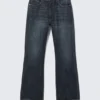 Mercury Mid Rise Relaxed Bootcut Jeans – Deep Sea Blue – Dark Blue
