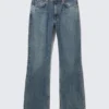 Mercury Mid Rise Relaxed Bootcut Jeans – Second Blue – Medium Blue