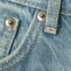 Mercury Relaxed Bootcut Leg Workwear Jeans – Cyan Dust – Medium Blue