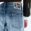 Messy Low Rise Regular Straight Jeans – Kite Blue – Medium/Light Blue | Cheap Monday Gb