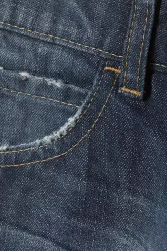 Messy Low Rise Regular Straight Jeans – Star Blue – Dark Blue | Cheap Monday Gb