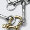 Metal Link Necklace – Silver & Golden