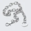 Metal Link Wallet Chain – Silver