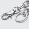 Metal Link Wallet Chain – Silver