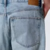 Meteor Low Rise Relaxed Straight Jeans – Kimberley Blue – Medium Blue