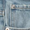 Meteor Low Rise Relaxed Straight Jeans – Kimberley Blue – Medium Blue