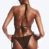 Mid Rise Brazilian Tie Bikini Bottoms – Dark Brown