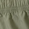 Mid-Rise Cotton Poplin Pyjama Briefs – Khaki Green