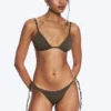 Mid Rise Knot Bikini Bottoms – Dark Mole