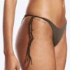 Mid Rise Knot Bikini Bottoms – Dark Mole